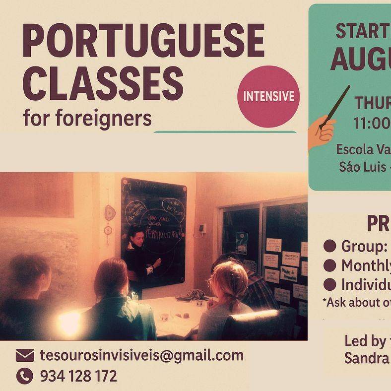 Aulas de Português para Estrangeiros