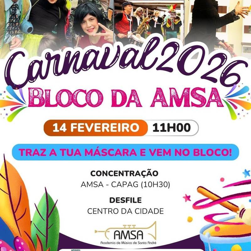 Bloco de Carnaval da amsa (Academia de Música de Santo André)