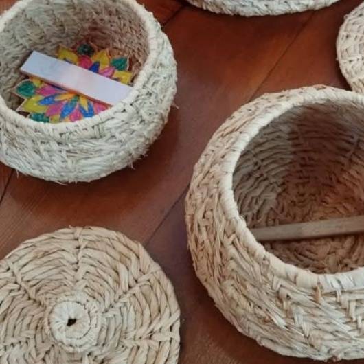 Oficina – Cestaria — uma arte ancestral de ligação e criatividade