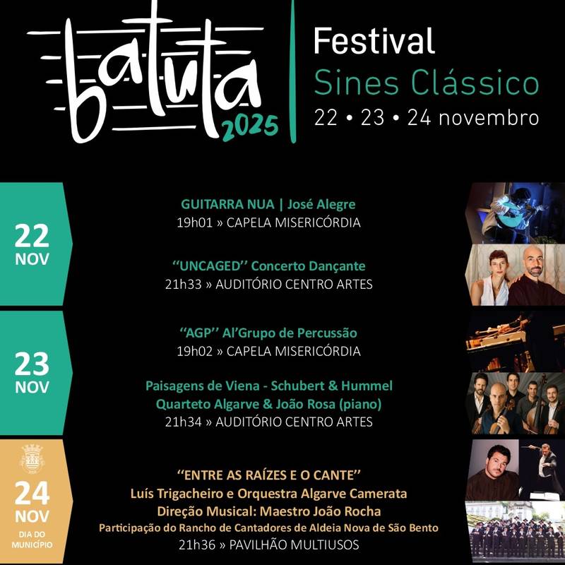 Batuta | Festival Sines Clássico