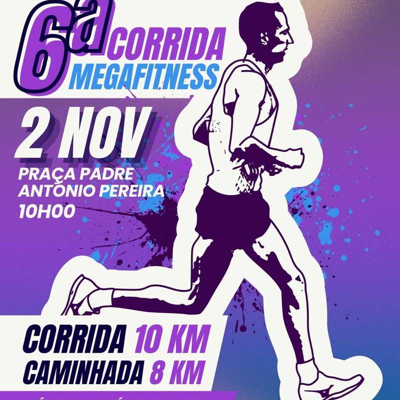 A 6ª Corrida MegaFitness