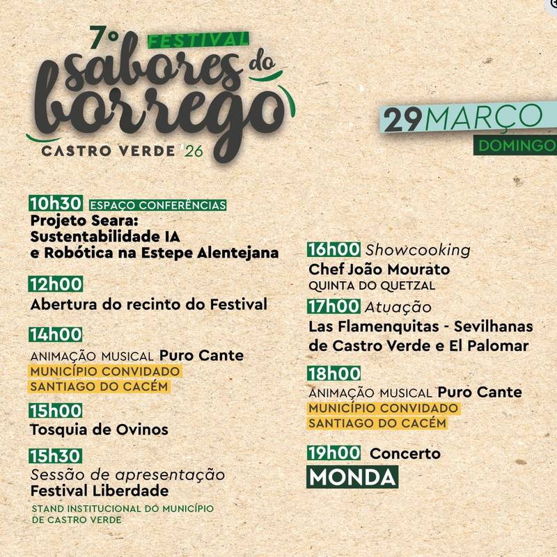 7º festival sabores do borrego