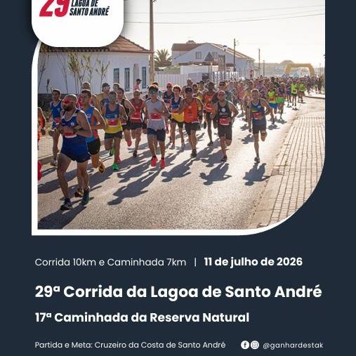 29ª Corrida da Lagoa de Santo André e 17ª Caminhada da Reserva Natural