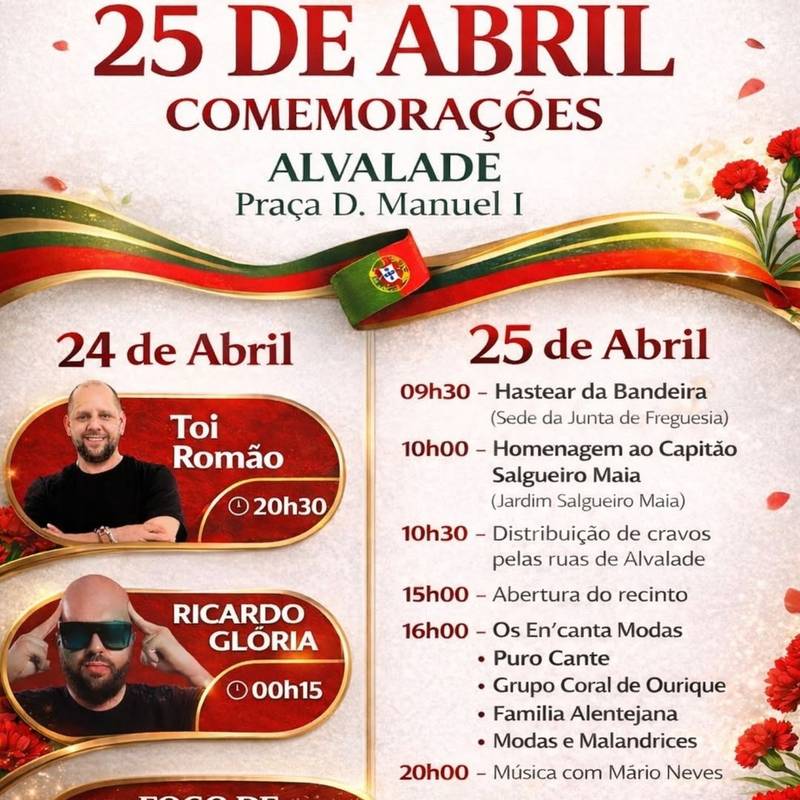 Comemorações do 25 de abril - Alvalade