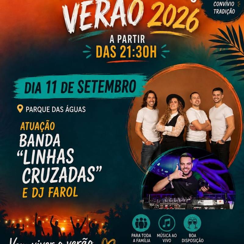 Festa de Encerramento do Animar o Verão 2026