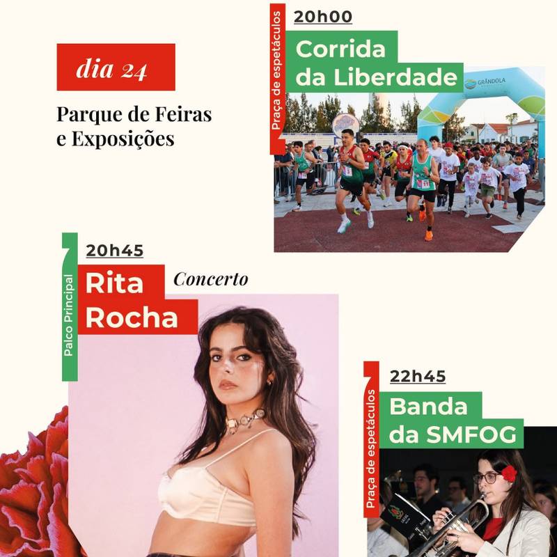 Comemorações do 25 de abril em grândola