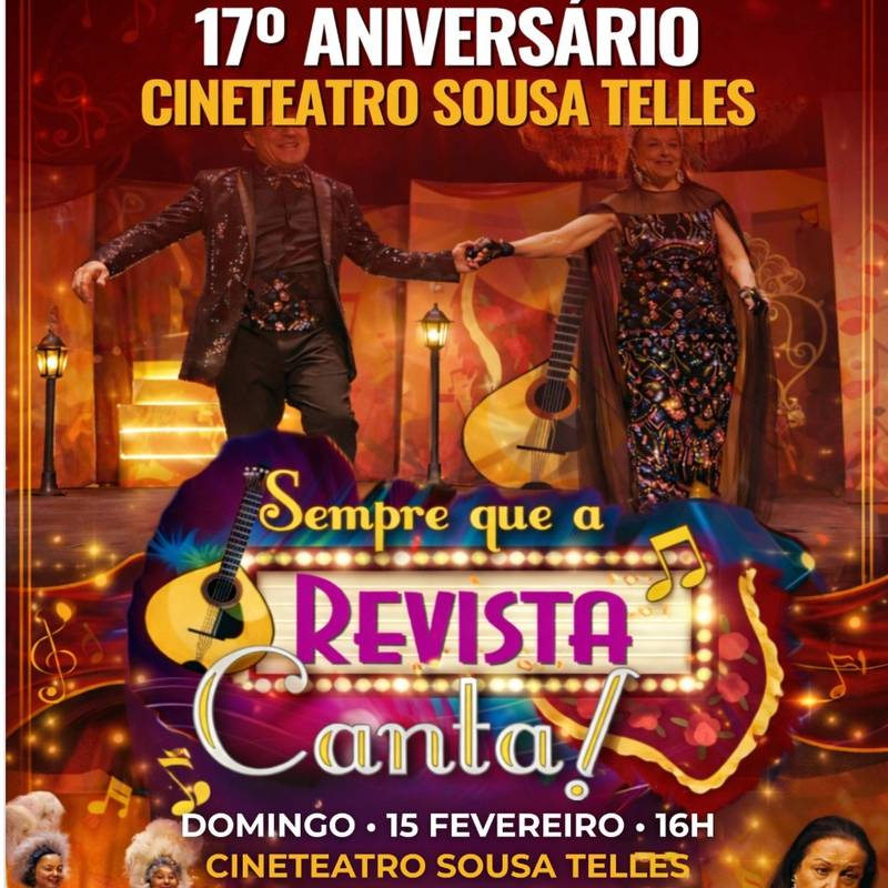 17º aniversário do cine teatro sousa telles