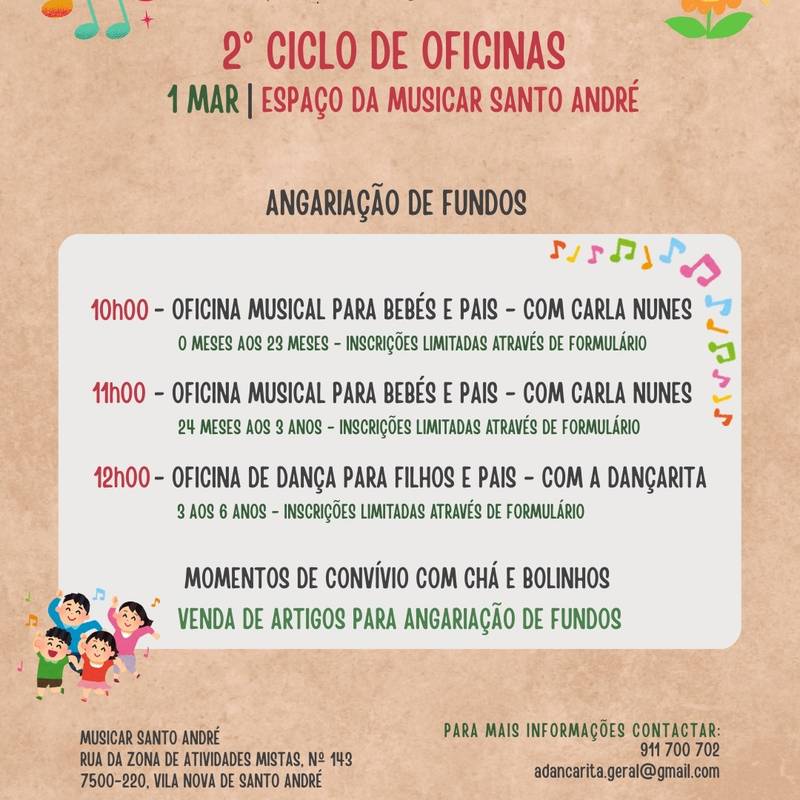 2° Ciclo de Oficinas - Dançarita